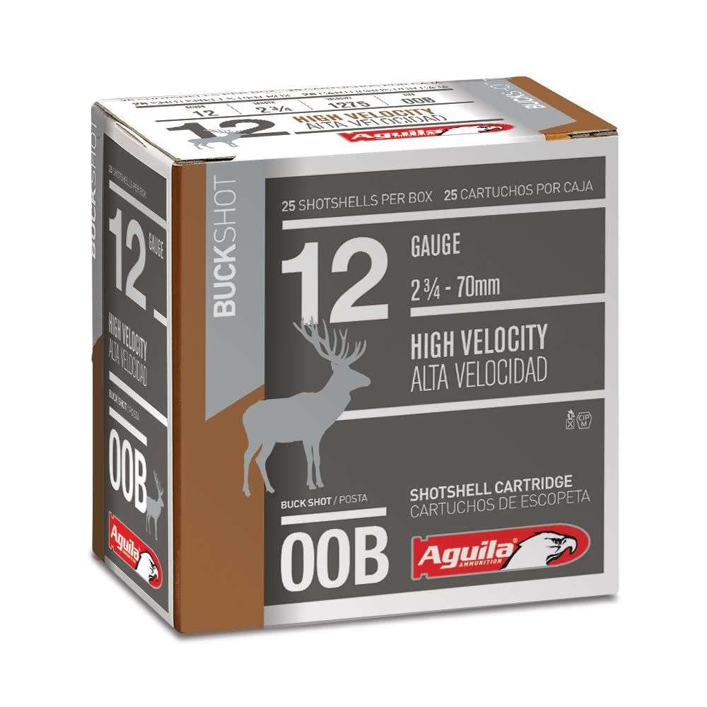 Ammunition Aguila Ammunition 1 3/8 oz 12Gauge AGUILA 1C1200BA      12G HV    0BUCK        25/10 • Model: 1 3/8 oz